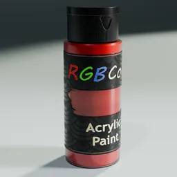 Tall Paint Bottle