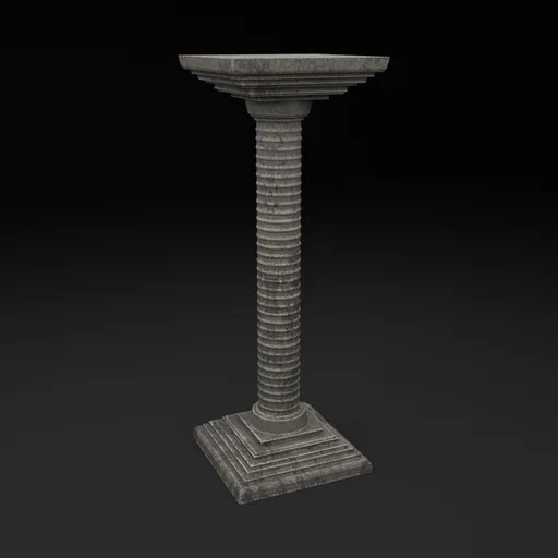 Realistic Pillar - 3D Model