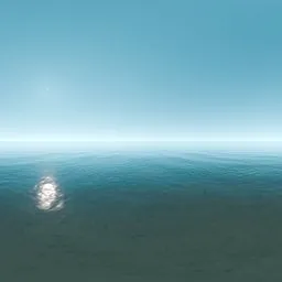 Deep Sky Blue Panorama