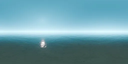 Deep Sky Blue Panorama