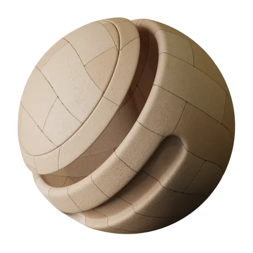 Beige Paving