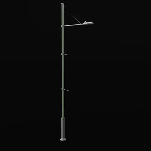 Minimalist Single Arm Streetlight