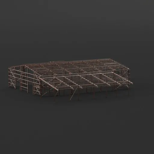 Metalic Hall Structure_rusty 4