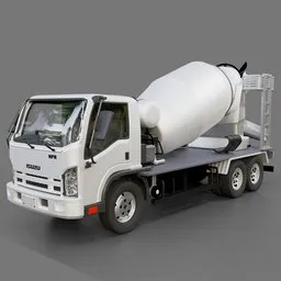 Isuzu NPR Concrete Truck