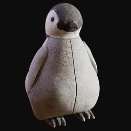 Heavy Stuffed Toy Penguin