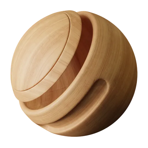 Pear Satin varnished wood