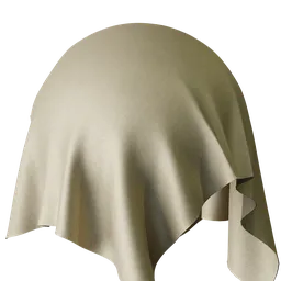 Plain Natural Velvet