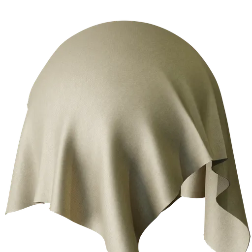 Plain Natural Velvet