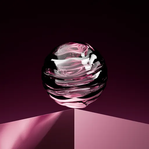 Bubble morphing into product