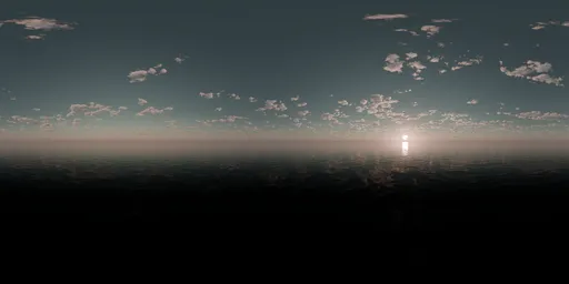 Pink Sunset Sky HDRI