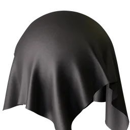 Plain Grey Velvet
