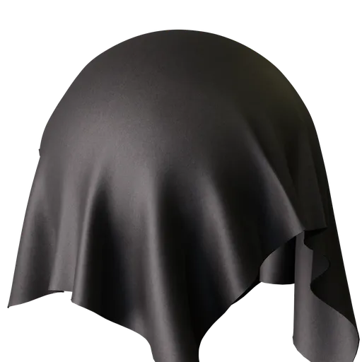 Plain Grey Velvet