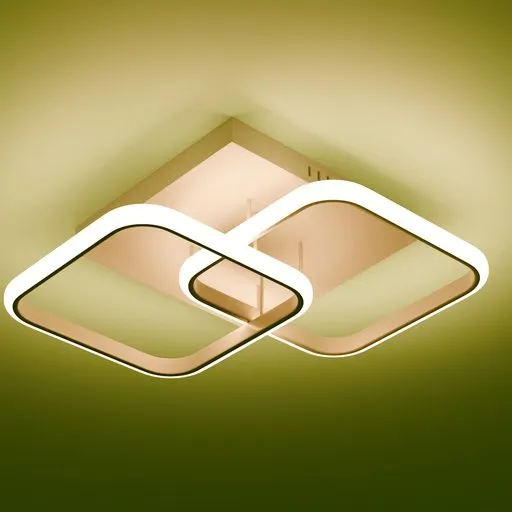 Detailed Blender 3D model of a modern LED ceiling lamp with realistic dimensions for quality rendering.