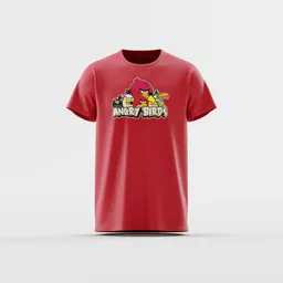 Angry Birds Character T-shirt