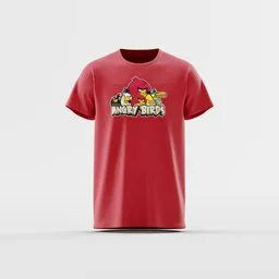Angry Birds Character T-shirt