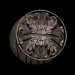 Rokviz Ancient ornament symbol brush