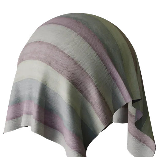 Stripe Purple Sheer