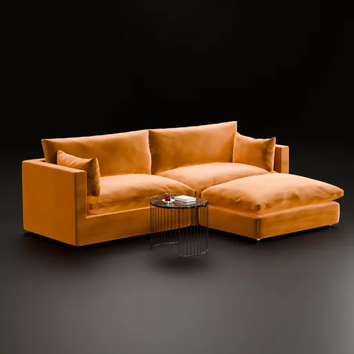 Unwind 3-Piece Reversible Sofa