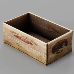 Old Wooden Crate