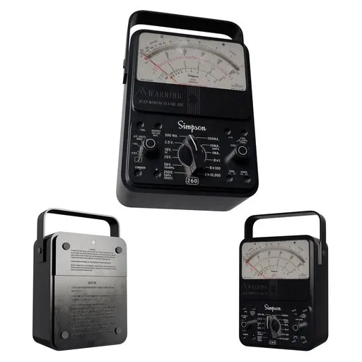 Simpson 260 analog multimeter