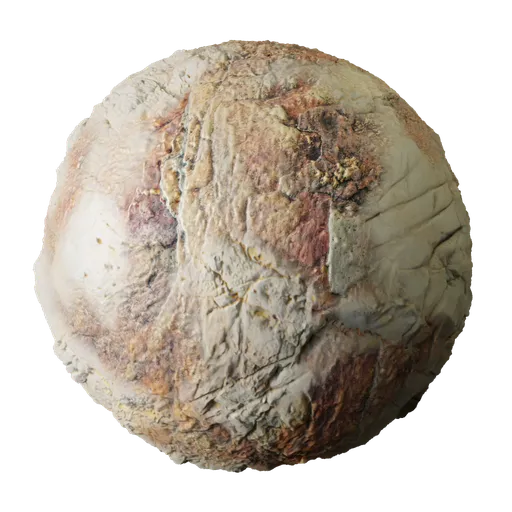 Detailed 2K PBR rock texture for 3D modeling with natural stone cliff appearance and displacement mapping.