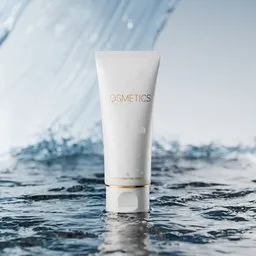 Cosmetics on the water surface