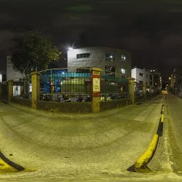 Road at night