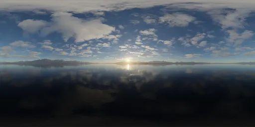 Mountain Landscape Cloudy Sunset