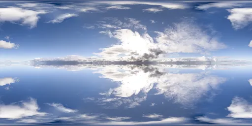 Infinite Real Sky - Clouds Daytime Puffy