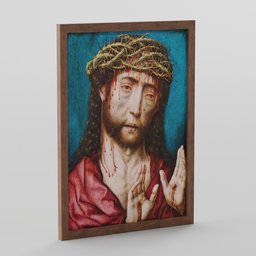 Painting 4 - Christ Man of Sorrows 1455