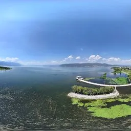 Highsky bluelake cloud mountain