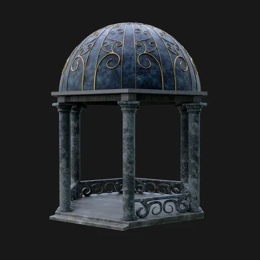 Small round temple