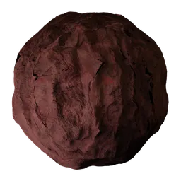 Sci-fi Rugged Rock Cliff Material