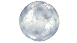 Highly detailed procedural ice PBR material for Blender Eevee, featuring unique randomization for realistic 3D textures.