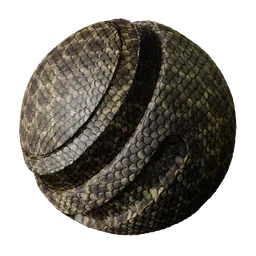 Overlapping Reptile Scales