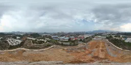 Highsky clouds mud building