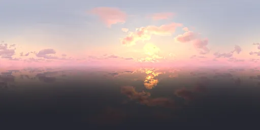 Pure dawn sky