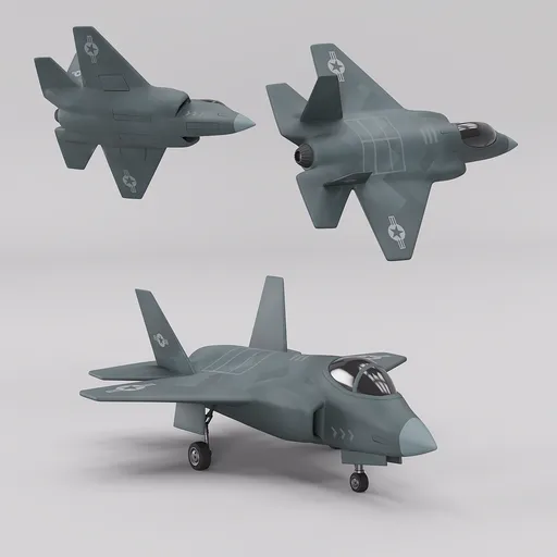 Stylized F-35