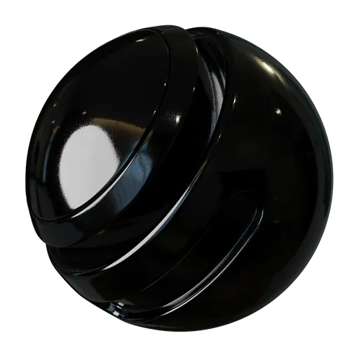Smooth Black Plastic