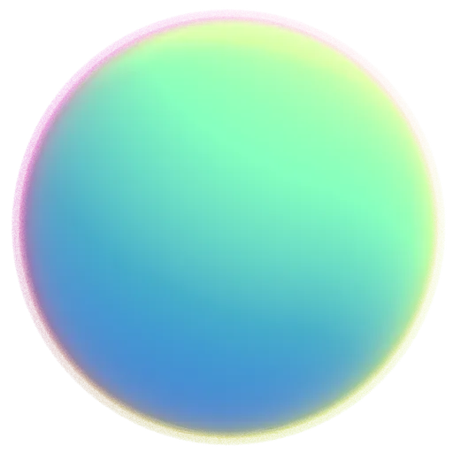 Vibrant gradient 3D material with procedural shader configurations for Blender Eevee, ideal for FX creations in digital art.