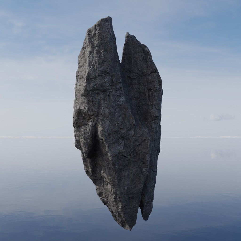 Sharp Rock Modular Asset 3 | Environment Elements models | Blendkit