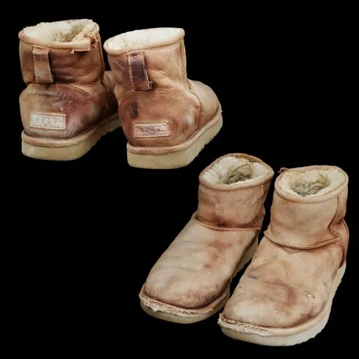 Shearling Boots Pair