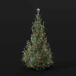 Christmas Tree Deco Snow Juv