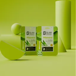 Face mask product mockup