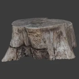 Poplar stump