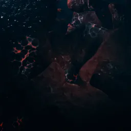 Dark Organic Alien Surface