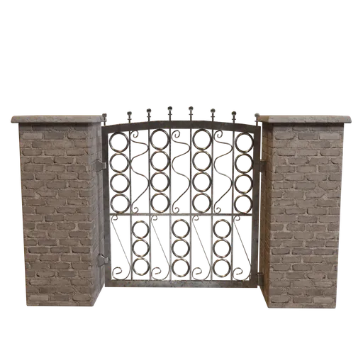 Metal Garden Gate