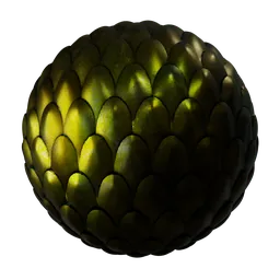 Scales Reptile Green