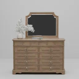 Classic Oak Dresser