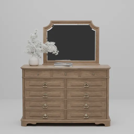 Classic Oak Dresser